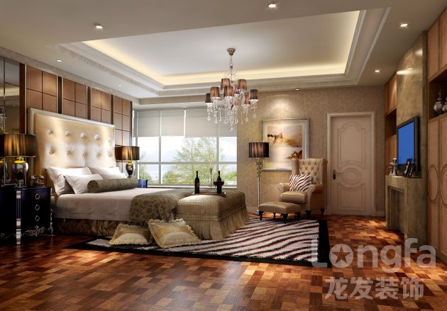 温江装饰公司，香碧歌庄园装修图片，成都装修设计，龙发装饰公司