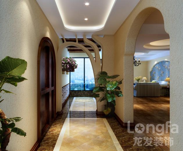 望江橡树林装修，成都龙发装饰，地中海风格装修，成都装修公司